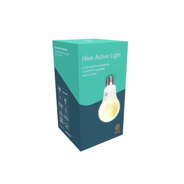 Hive Light Dimmable WiFi Bulb with E27 Screw Ending