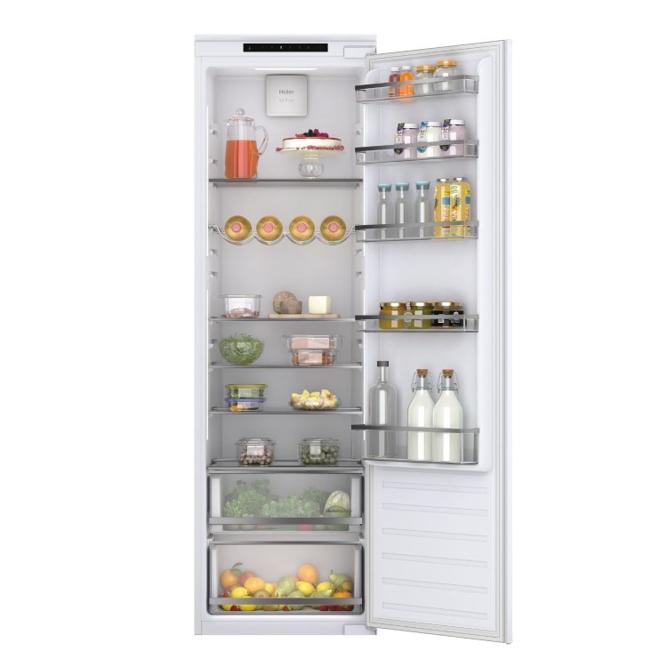 Refurbished Haier Series 6 HAMS518EWK Integrated 316 Litre In-Column Fridge White