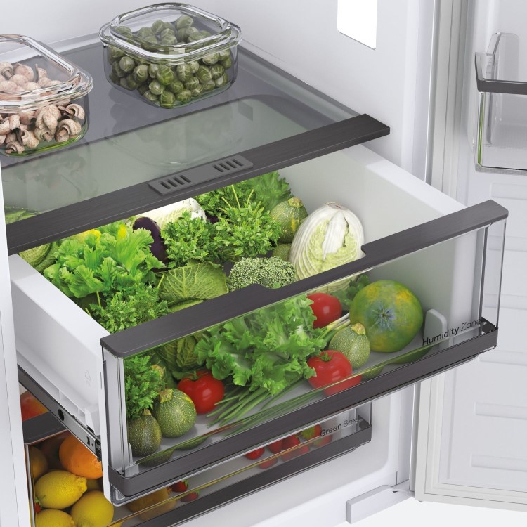 Refurbished Haier Series 6 HAMS518EWK Integrated 316 Litre In-Column Fridge White