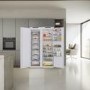 Refurbished Haier Series 6 HAMS518EWK Integrated 316 Litre In-Column Fridge White