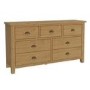 Harrington Solid Oak Wide Chests of Drawers