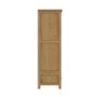 Harrington Solid Oak 2 Door 1 Drawer Wardrobe