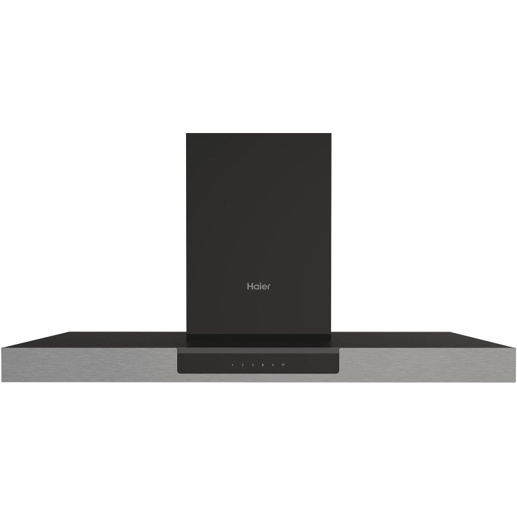 Refurbished Haier HATS9DS2XWIFI 90cm Slimline Chimney Cooker Hood Black