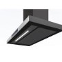 Refurbished Haier HATS9DS2XWIFI 90cm Slimline Chimney Cooker Hood Black