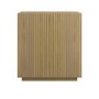 Small Oak Fluted Sideboard - Hazel