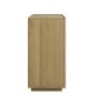 Small Oak Fluted Sideboard - Hazel
