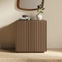 Small Walnut Fluted Sideboard - Hazel