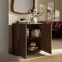 Small Walnut Fluted Sideboard - Hazel