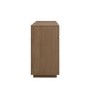 Large Walnut Fluted Sideboard with Cupboards and Drawers - Hazel