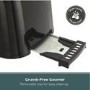 Hamilton Beach HB1116B Essentials 2 Slice Toaster - Black  Wide Slots & Variable Browning