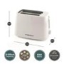 Hamilton Beach HB1116W Essentials 2 Slice Toaster - White - Wide Slots & Variable Browning