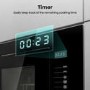 Refurbished Hisense HB25MOBX7GUK Built In 25L 900W Microwave & Grill Black