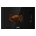 HB25MOBX7GUK Hisense Built-In 900W Microwave & Grill - Black