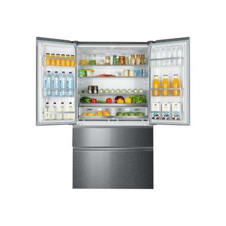 Refurbished Haier HB26FSSAAA Freestanding 685 Litre 70/30 Frost Free American Fridge Freezer