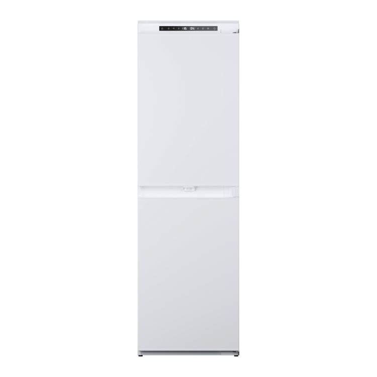 Refurbished Haier 242 Litre 50/50 Integrated Frost Free Fridge Freezer - White