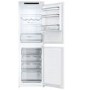 Refurbished Haier 242 Litre 50/50 Integrated Frost Free Fridge Freezer - White