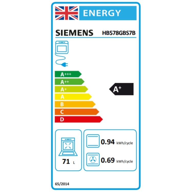Siemens iQ500 Electric Single Oven - Stainless Steel