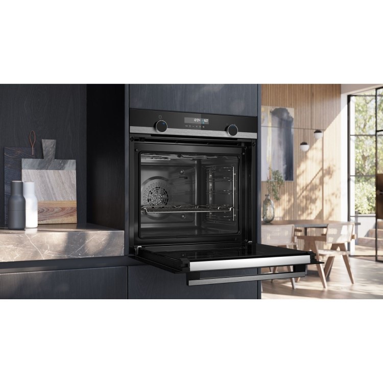 Siemens iQ500 HB578GBS7B Electric Single Oven - Stainless Steel