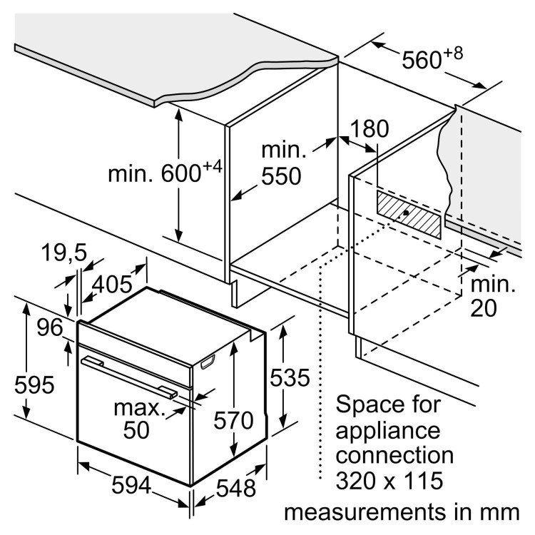 Siemens iQ500 HB578GBS7B Electric Single Oven - Stainless Steel