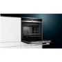 Refurbished Siemens iQ700 HB632GBS1B 60cm Single Built In Electric Oven Stainless Steel