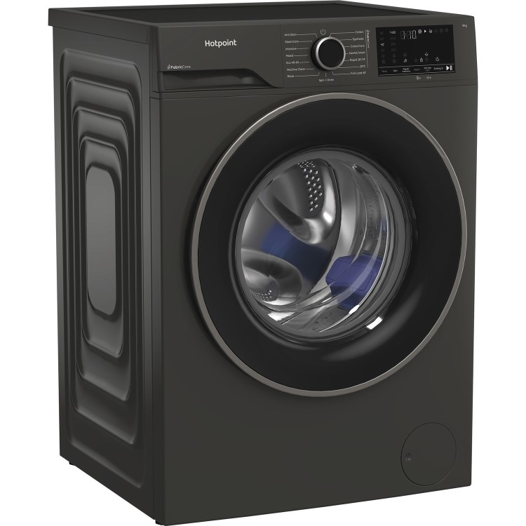 Hotpoint FabricCare 9kg 1400rpm Washing Machine - Graphite