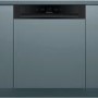 Hotpoint Aquarius 13 Place Settings Semi Integrated Dishwasher - Black