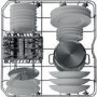 Hotpoint Aquarius 13 Place Settings Semi Integrated Dishwasher - Black