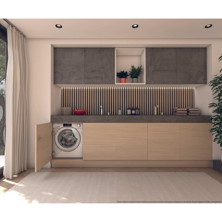 Hoover H-Wash & Dry 300 8kg Wash 5kg Dry 1400rpm Integrated Washer Dryer - White