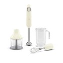 HBF03CRUK Smeg 50’s Style Hand Blender – 700W Cream Immersion Blender with Accessories - HBF03CRUK