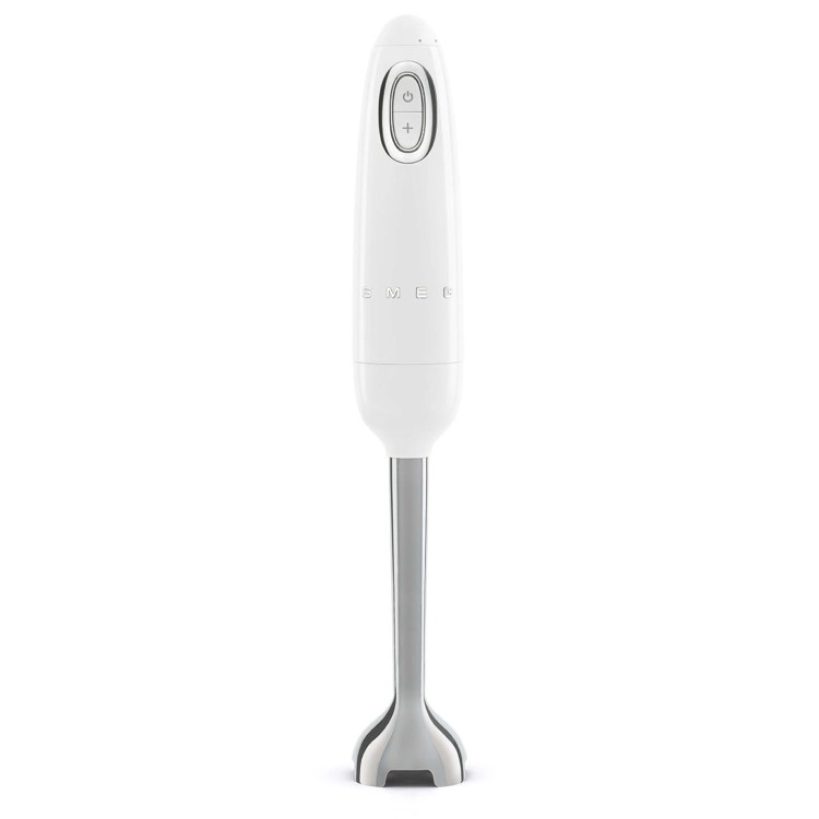 Smeg 50’s Style White Hand Blender – 700W Immersion Blender with Accessories - HBF03WHUK