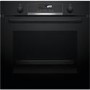 Bosch Series 6 Electric Single Oven with Catalytic Cleaning and Home Connect - Black