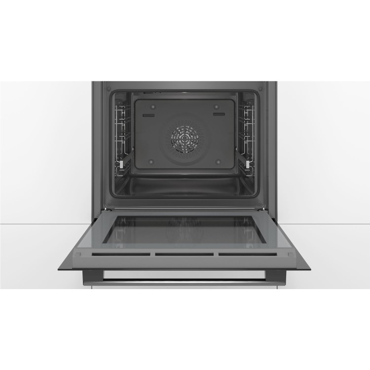 Bosch Series 6 Electric Single Oven with Catalytic Cleaning - Black