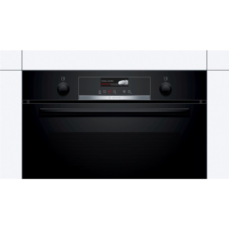 Bosch Series 6 Electric Single Oven with Catalytic Cleaning - Black