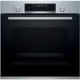 Bosch HBG5785S6B Serie 6 Multifunction Electric Built-in Single Oven With Pyrolytic Cleaning - Stainless Steel