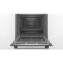 Bosch Series 6 Electric Self Cleaning Single Oven - Black
