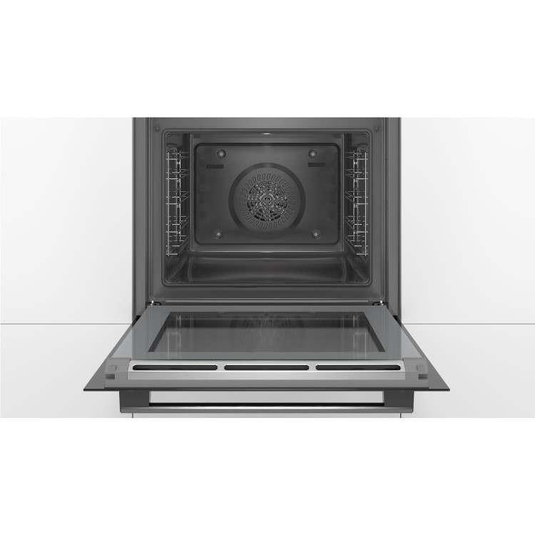 Bosch Series 6 Electric Self Cleaning Single Oven - Black