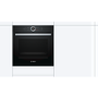 Refurbished Bosch Serie 8 HBG634BB1B 60cm Single Built In Electric Oven Black
