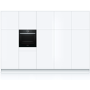Refurbished Bosch Serie 8 HBG634BB1B 60cm Single Built In Electric Oven Black