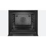 Refurbished Bosch Serie 8 HBG634BB1B 60cm Single Built In Electric Oven Black