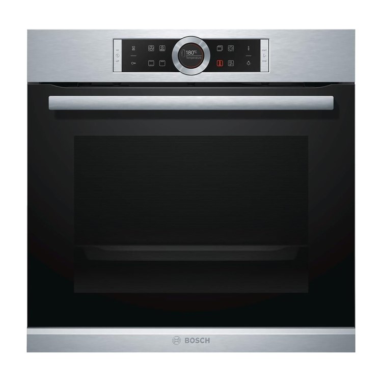 Refurbished Bosch Serie 8 HBG634BS1B 60cm Single Built In Electric Oven