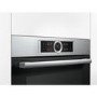 Refurbished Bosch Serie 8 HBG674BS1B Multifunction 60cm Single Built In Electric Oven Stainless Steel