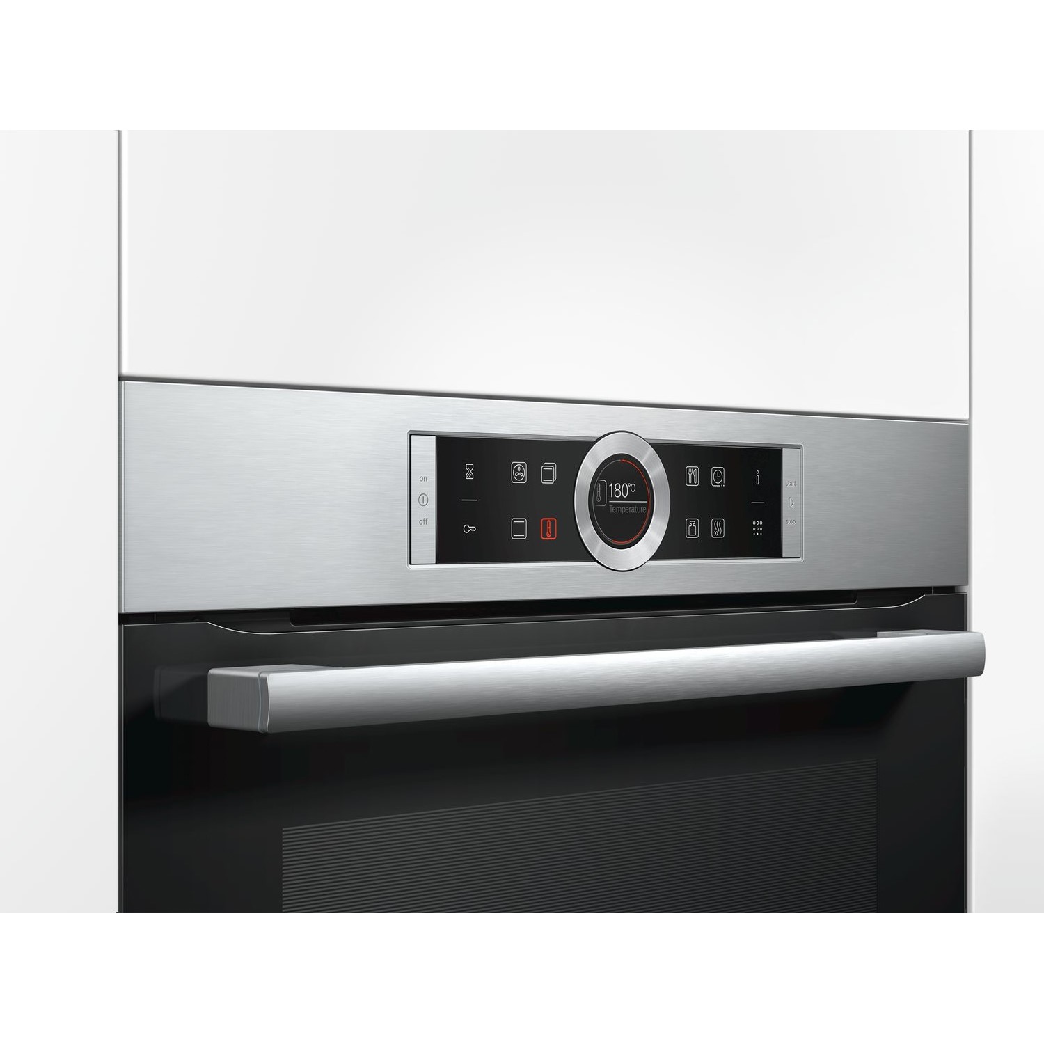Refurbished Bosch Serie 8 HBG674BS1B 60cm Single Built In Electric Oven Stainless Steel Page 1 BuyItDirect.ie