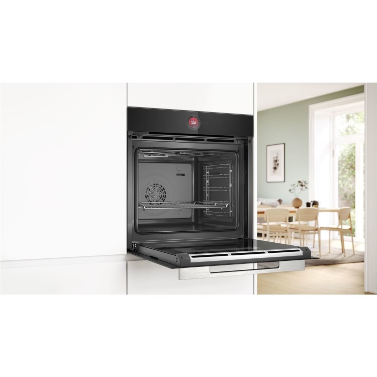 Bosch Series 8 HBG7341B1B Electric Single Oven - Black
