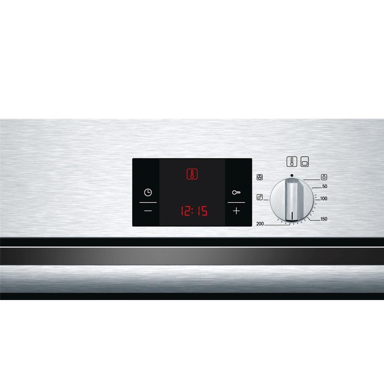 Bosch HBM13B151B Serie 6 Electric Built-in Double Oven Stainless steel