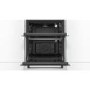 Refurbished Bosch HBN13B251B Classixx Electric Built-under Double Hot Air Oven Stainless Steel