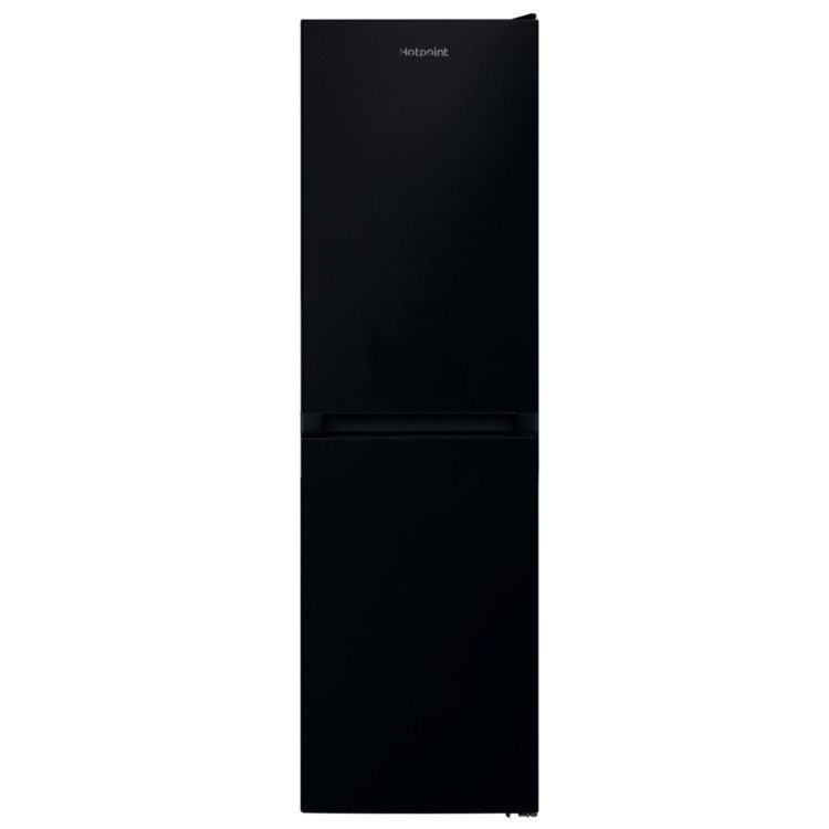 Refurbished Hotpoint HBNF55182BUK Freestanding 344 Litre 50/50 Frost Free Fridge Freezer Black