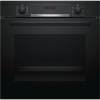 Bosch Series 4 Electric Single Oven with Catalytic Cleaning - Black