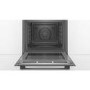 Refurbished Bosch Series 4 HBS573BB0B Pyrolytic Self Cleaning 60cm Single Built In Electric Oven Black