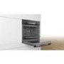 Refurbished Bosch Series 4 HBS573BB0B Pyrolytic Self Cleaning 60cm Single Built In Electric Oven Black