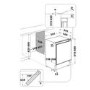 Hotpoint 144 Litre Integrated Under Counter Fridge